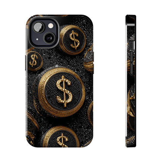 Money Design Tough Phone Case | Durable Chic Protection | Cool Tech Gift Idea