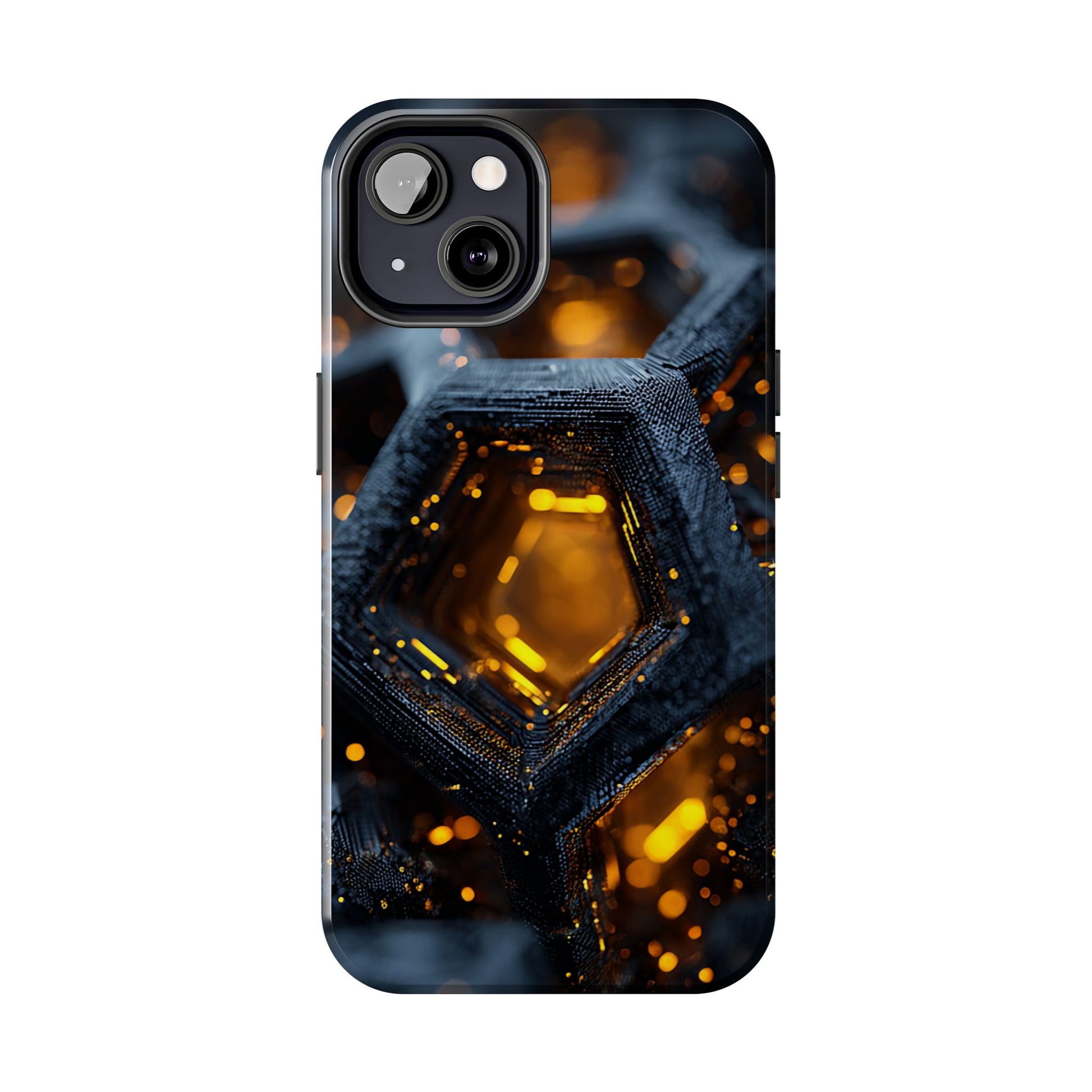 Cosmic tech phone cover by Skipper with sci-fi design