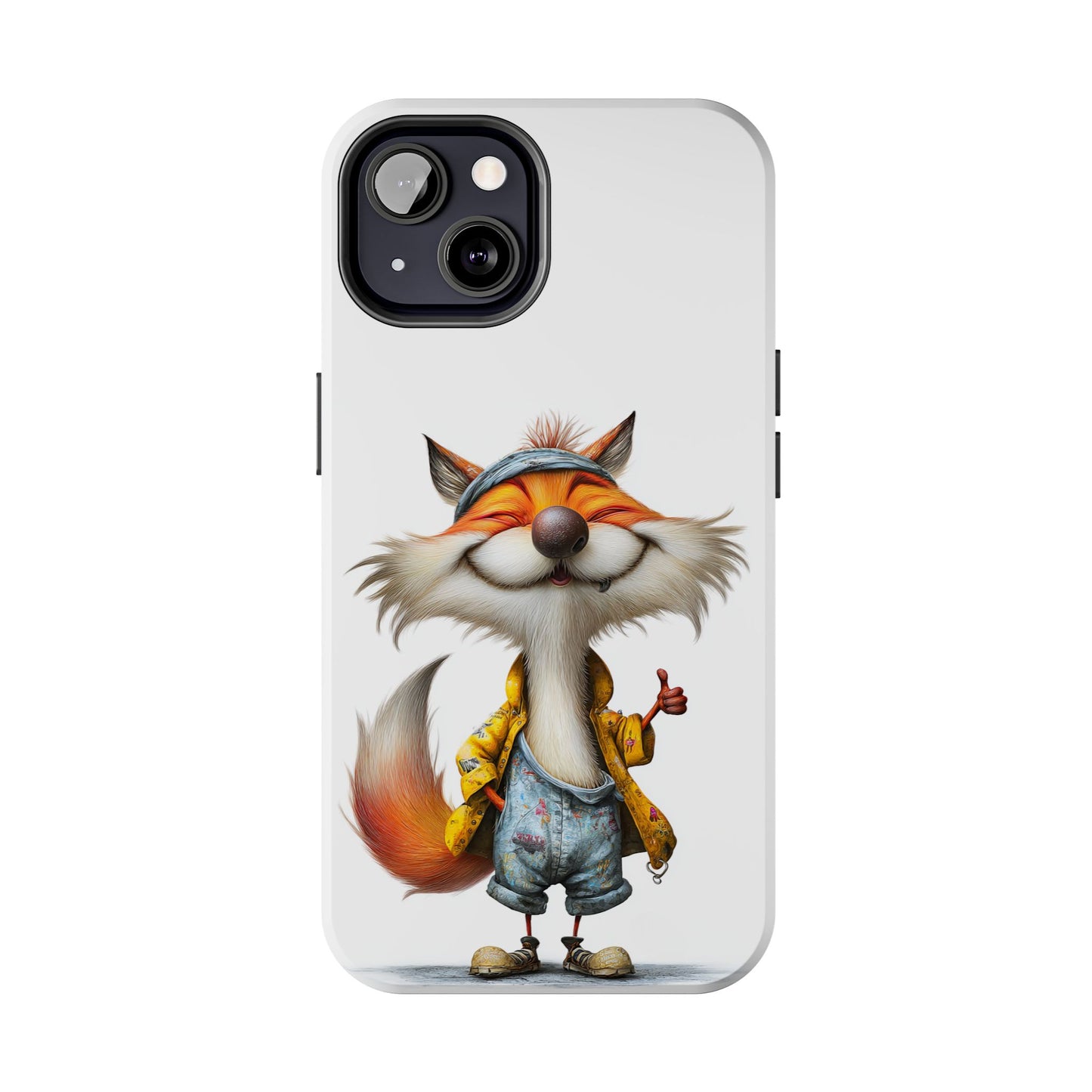 Playful Fox Tough Phone Case | Cute Cartoon Animal Cover by Skipper