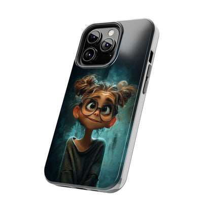 Cute Character Tough Phone Case - Perfect Gift for Kids and Teens