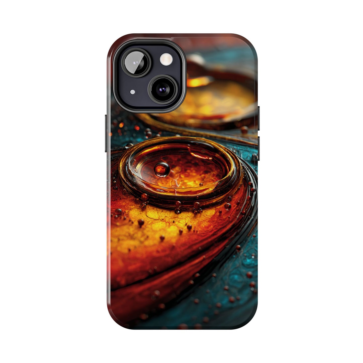 Artistic Tough Phone Case – Abstract Colorful Design for Unique Protection