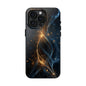 Cosmic Swirl Tough Phone Case - Protective Cover for Stylish Tech Lovers