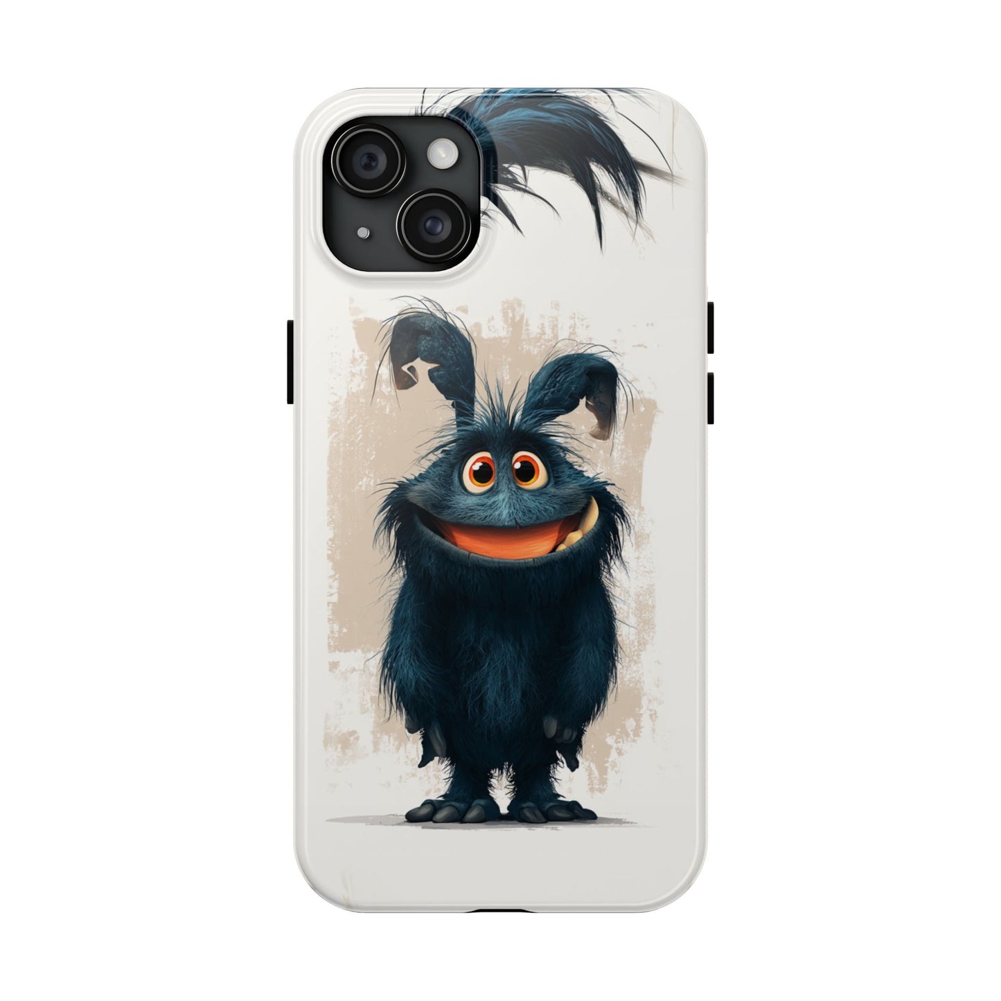 Whimsical Monster Tough Phone Case - Durable Protection for Fun-Loving Individuals