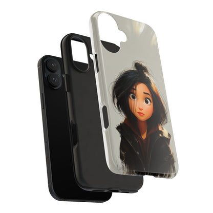 Artistic Tough Phone Case - Unique Design for Creative Souls