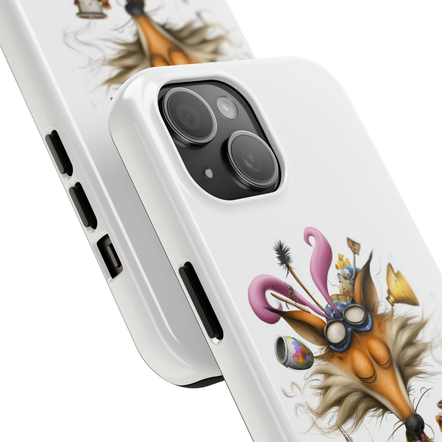 Whimsical Fox Phone Case – Playful Animal Design for Everyday Fun