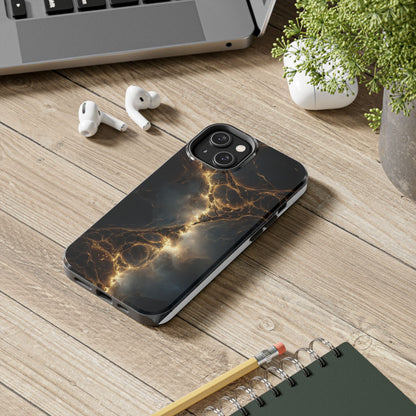 Galaxy Glow Tough Phone Case - Durable Design for Astronomical Vibes