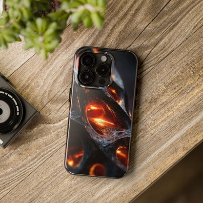 Discover Futuristic Tough Phone Cases offering durable sci-fi protection and unique designs. Great Halloween tech gift for phone accessory lovers.