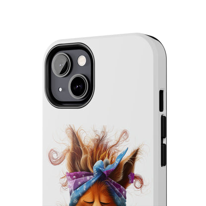 Cute Fox Art Phone Case – Tough, Quirky Wildlife Design for Animal Lovers