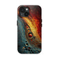 Abstract Colorful Tough Phone Case - Protective Cover with Unique Design