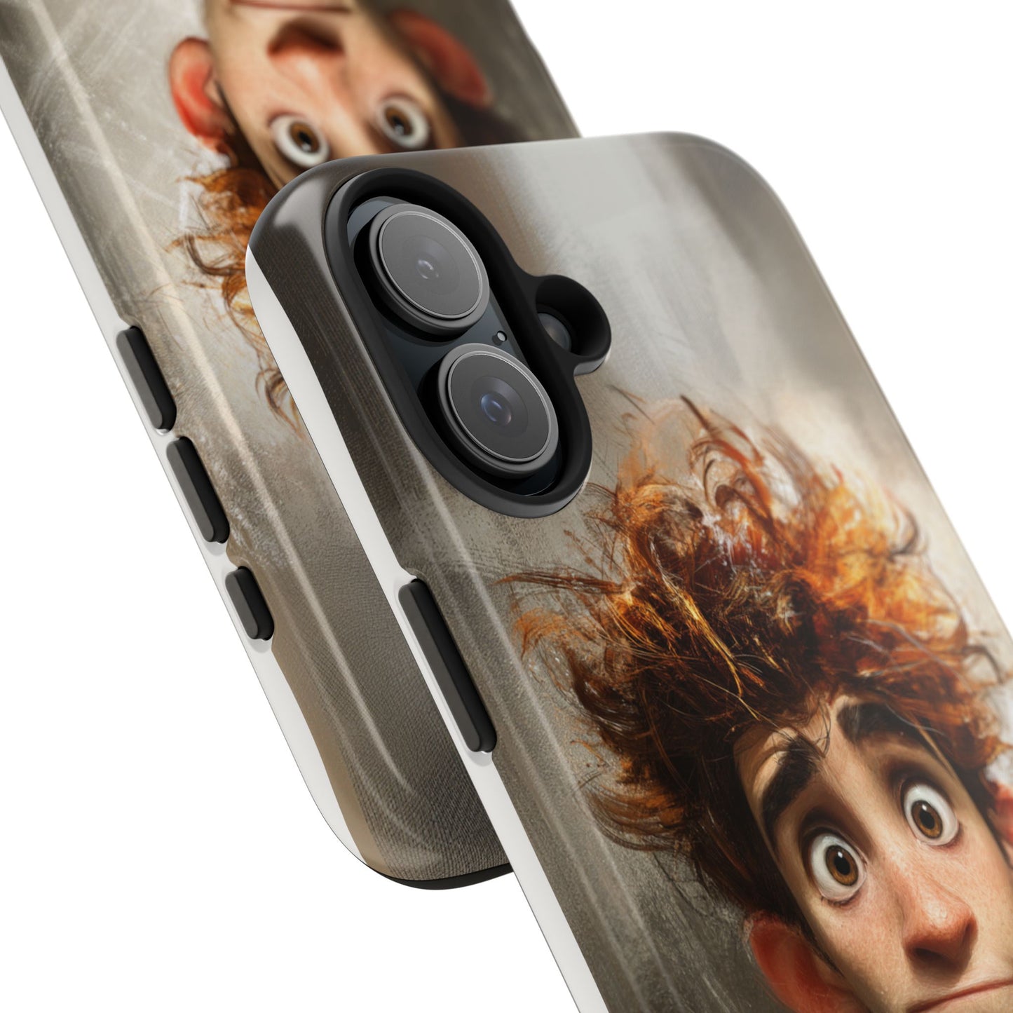 Whimsical Tough Phone Case – Unique Art Design for Creative Souls