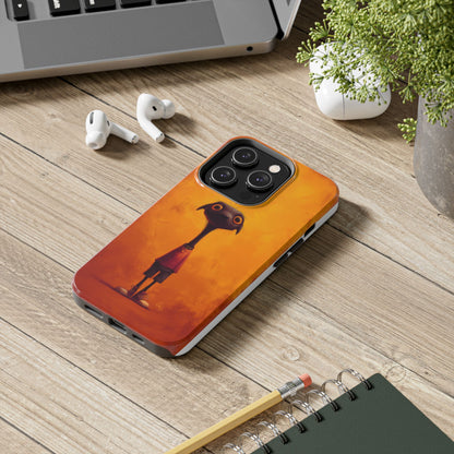 Whimsical Tough Phone Cases - Unique, Durable Design for Creative Minds