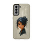 Artistic Tough Phone Case – Unique Portrait Design for Creatives