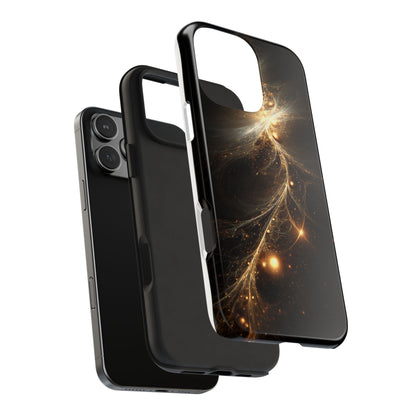 Cosmic Glow Tough Phone Case - Galaxy Design for Sci-Fi Lovers