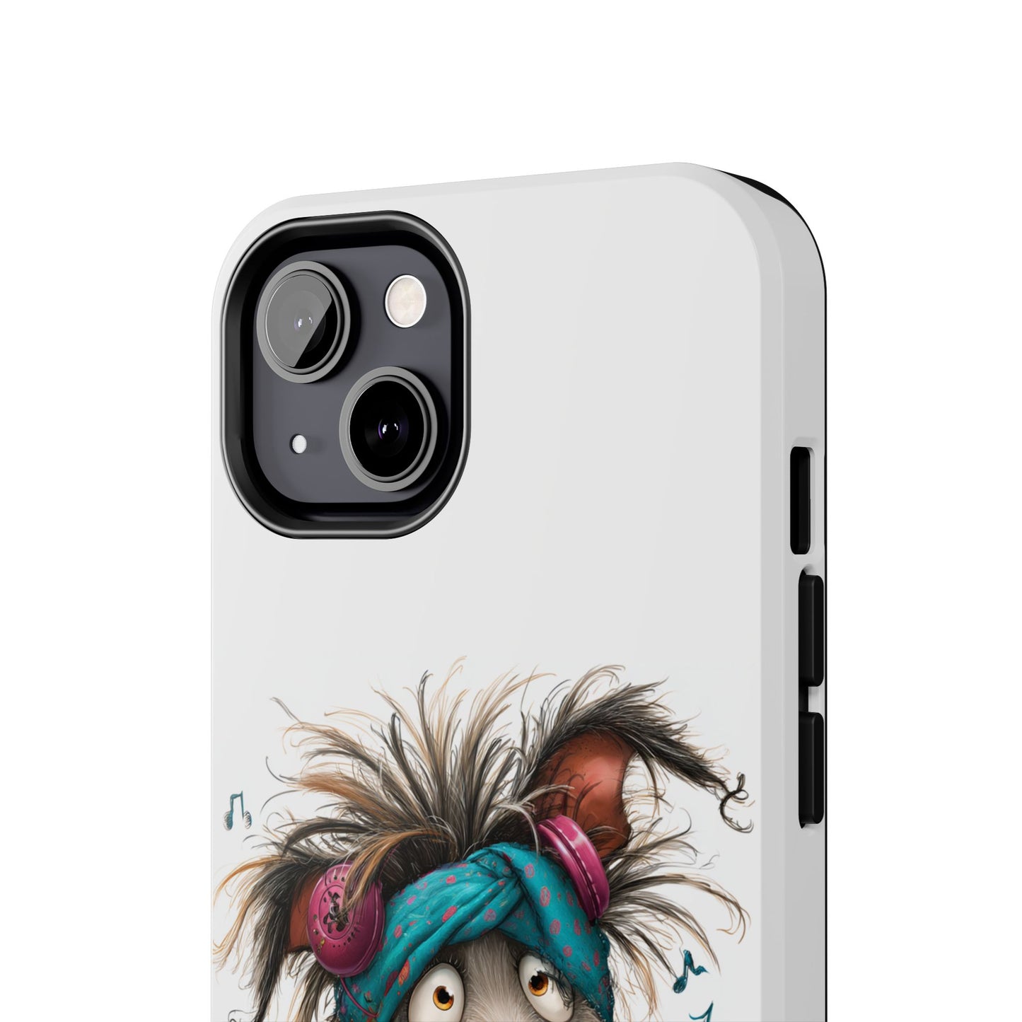 Whimsical Dog Art Phone Case, Tough Phone Cover, Funny Pet Lover Gift, Cute Animal Case, Unique Dog Lover Accessory by Skipper