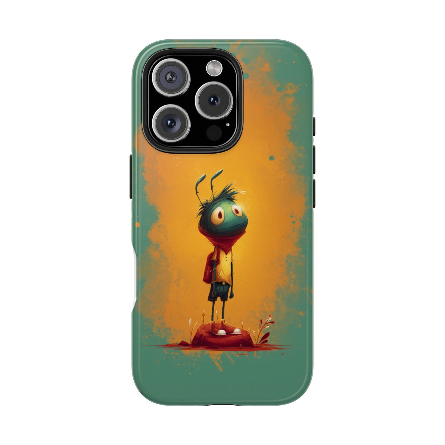 Whimsical Tough Phone Cases for Kids – Vibrant Character Design