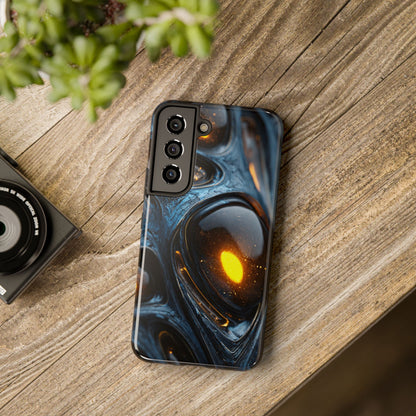 Shop Tough Phone Cases with futuristic designs and durable protection. Perfect gift for tech lovers and unique phone accessory collectors.