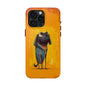 Fun Dog Art Tough Phone Case - Durable Pet Lover Gift