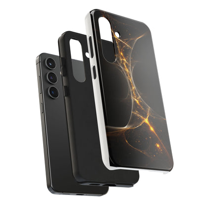 Cosmic Glow Tough Phone Case - Durable Protection with Stellar Design