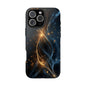 Cosmic Swirl Tough Phone Case - Protective Cover for Stylish Tech Lovers
