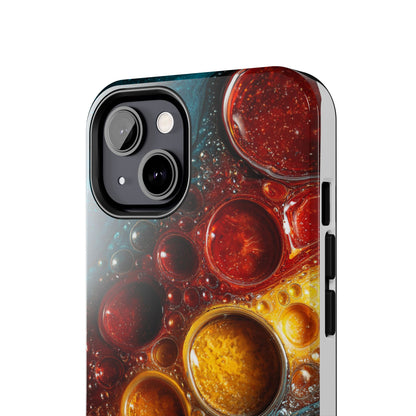 Vibrant Abstract Tough Phone Case - Durable and Stylish Protection