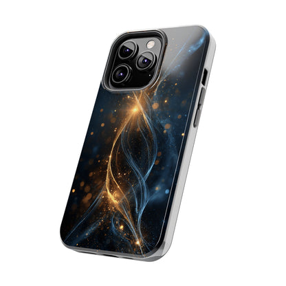 Cosmic Swirl Tough Phone Case - Protective Cover for Stylish Tech Lovers