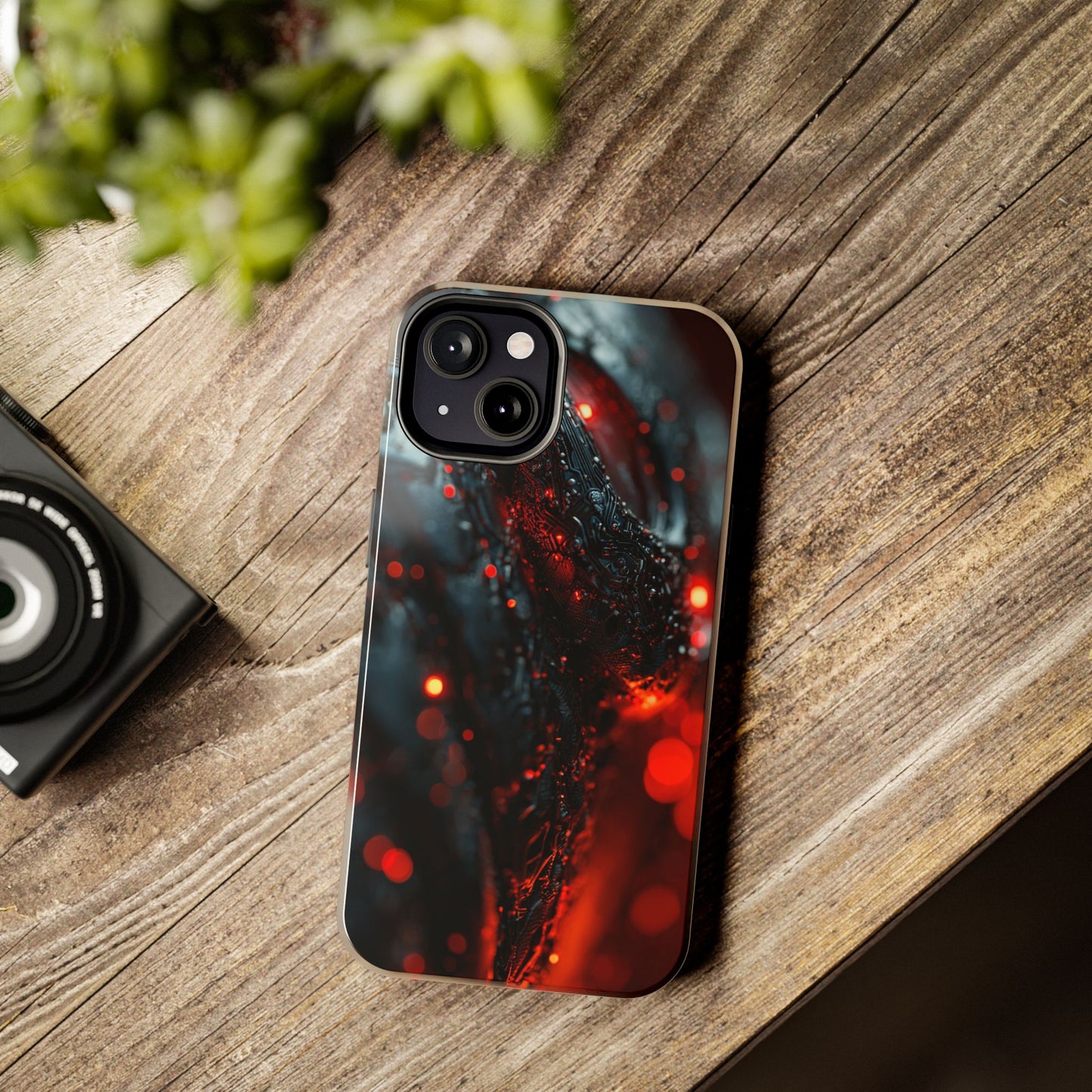 Bold Abstract Tough Phone Case - Unique Design for Tech Lovers, Gift for Him or Her, Stylish Protection, Modern Phone Cover