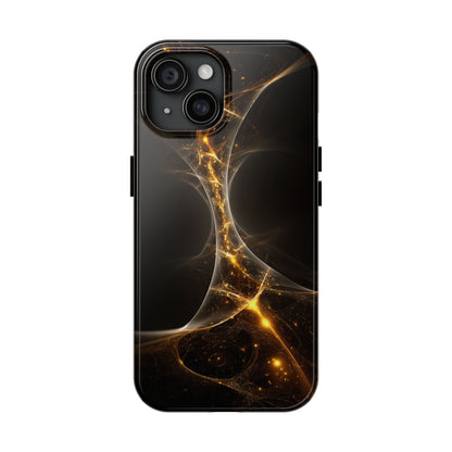 Cosmic Glow Tough Phone Case - Durable Protection with Stellar Design