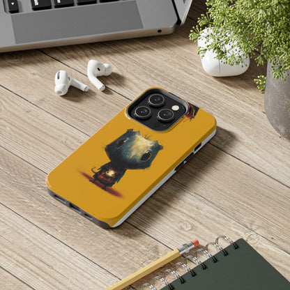 Whimsical Tough Phone Case | Cute Character Design for Animal Lovers