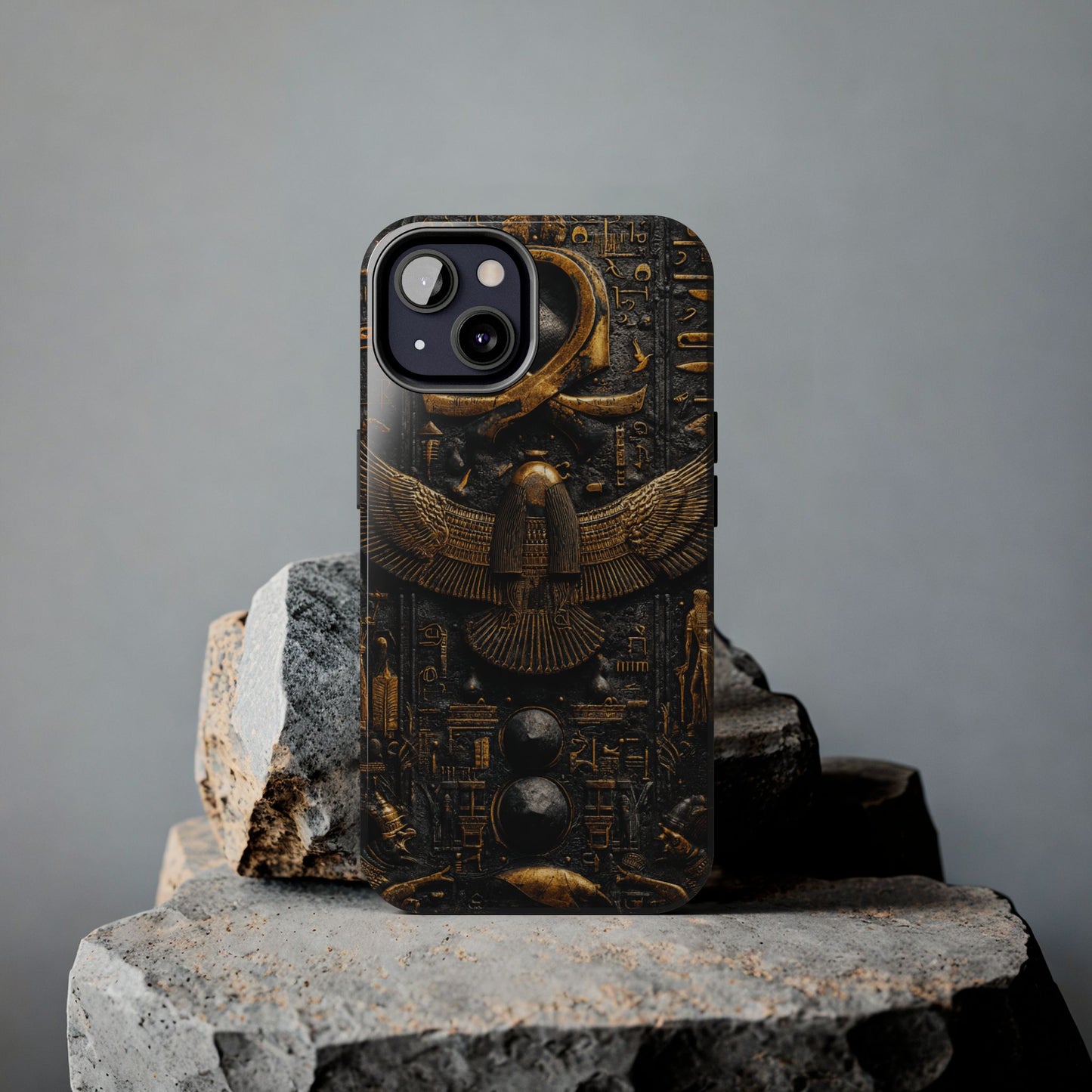 Ancient Egyptian Phone Case, Durable Tough Case, Unique Design for Protection, Perfect Gift for History Lovers, Stylish Accessory