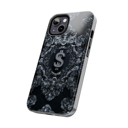 Modern Wealth Symbol Tough Phone Case by Skipper – Cool Money Attraction Design & Luck-Inspired Wallpaper