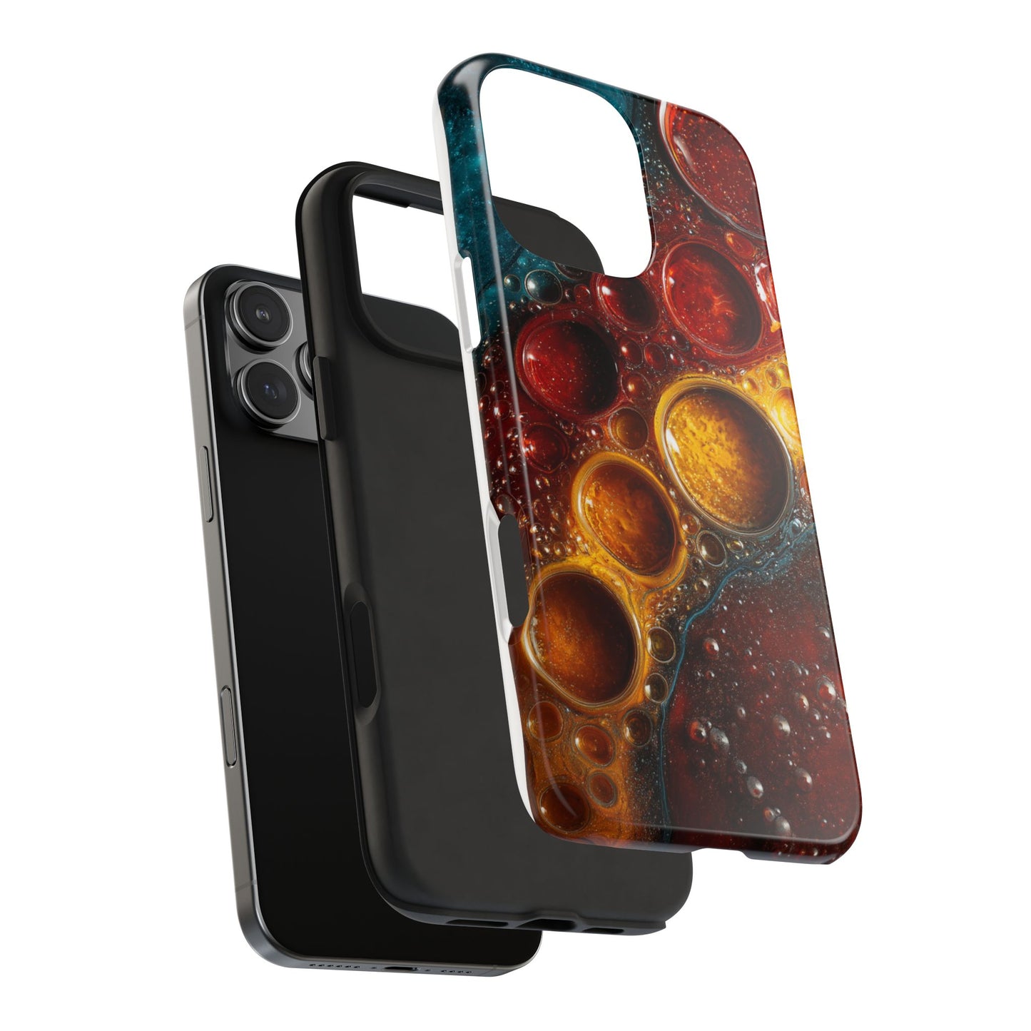 Vibrant Abstract Tough Phone Case - Durable and Stylish Protection