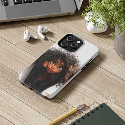 Whimsical Tough Phone Case – Playful Character Design for Teens & Creatives