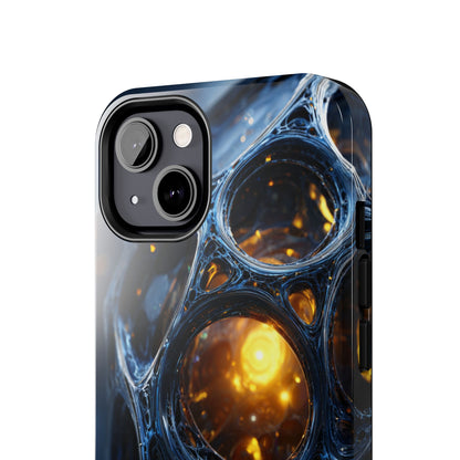 Cosmic Phone Case - Tough Phone Cases for Tech Lovers, Unique Gift, Protective Accessories, Space Design