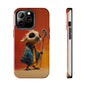 Whimsical Tough Phone Case - Cute Character Design for Kids & Adults