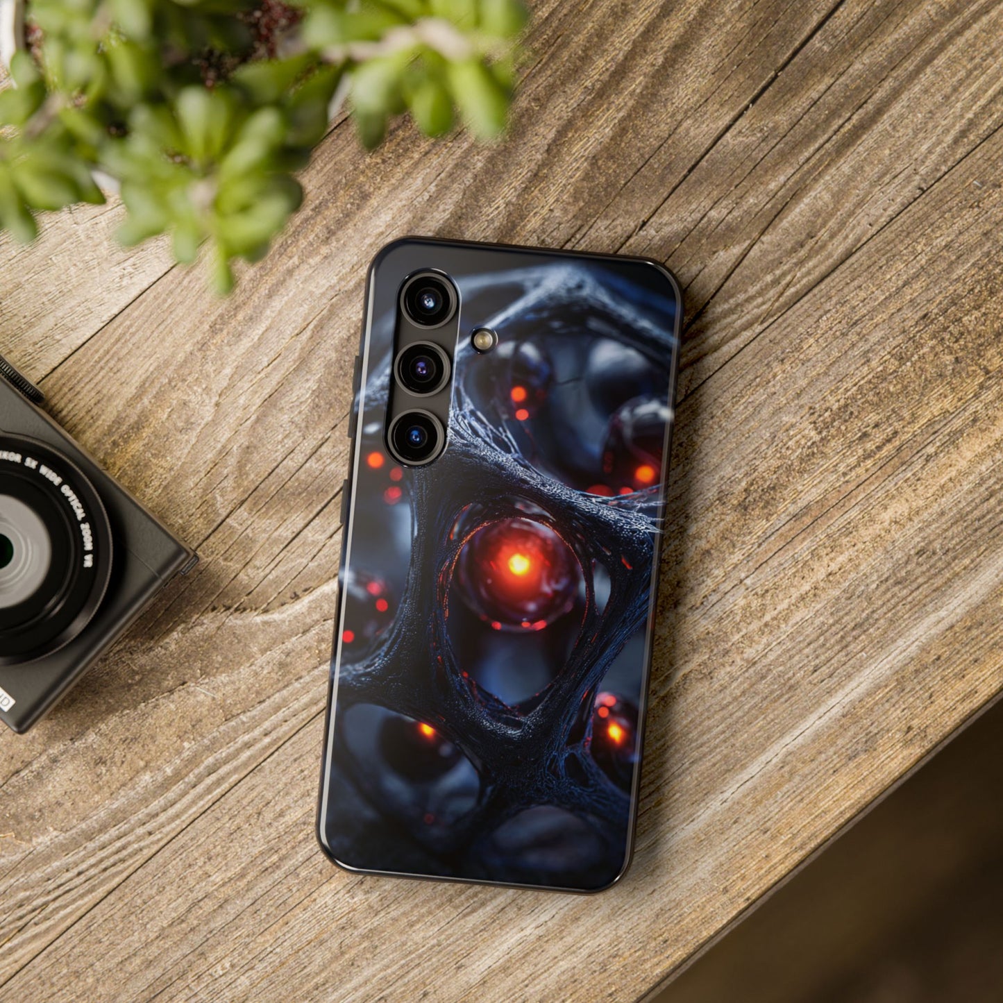 Futuristic Tough Phone Case | Durable Protection, Unique Sci-Fi Design, Tech Gift, Holiday Present, Stylish Phone Accessory