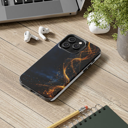 Galaxy Sparkle Tough Phone Case - Durable Protection with Elegant Design