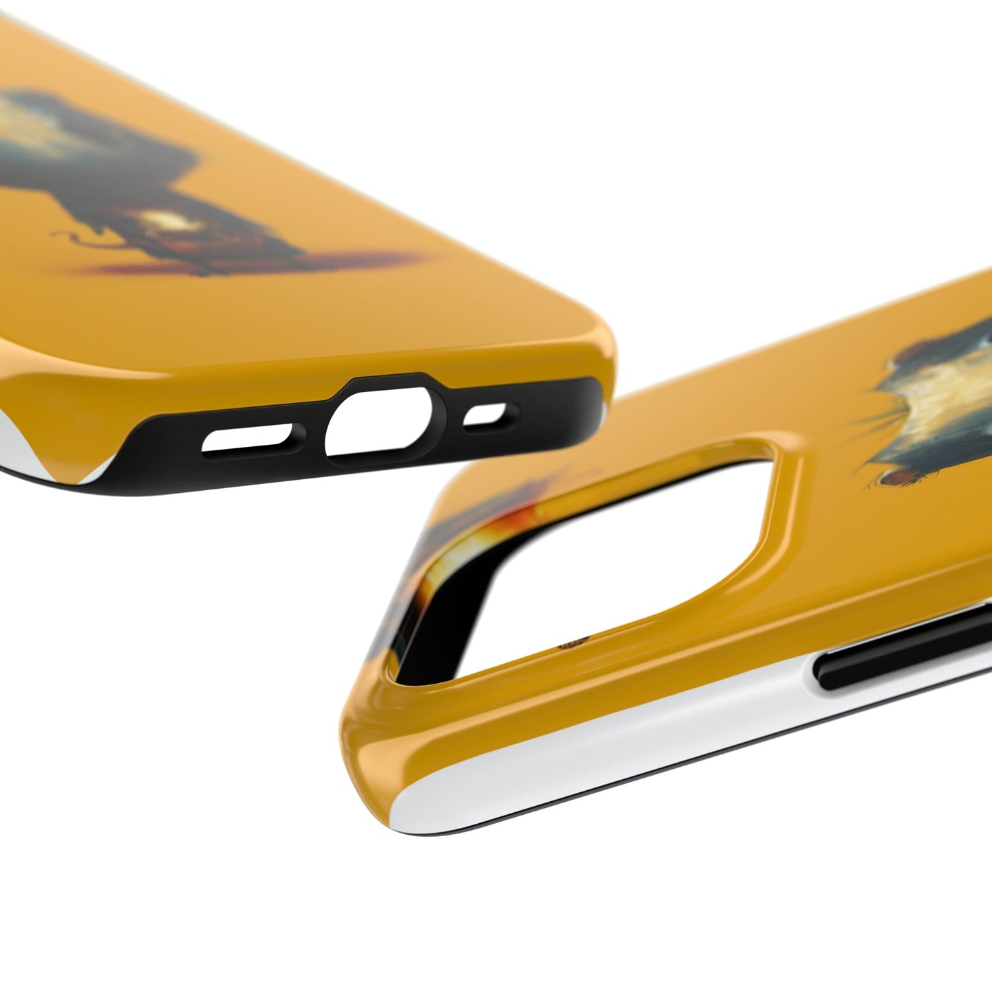 Whimsical Tough Phone Case | Cute Character Design for Animal Lovers