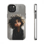 Artistic Tough Phone Case - Unique Character Design for Creative Souls