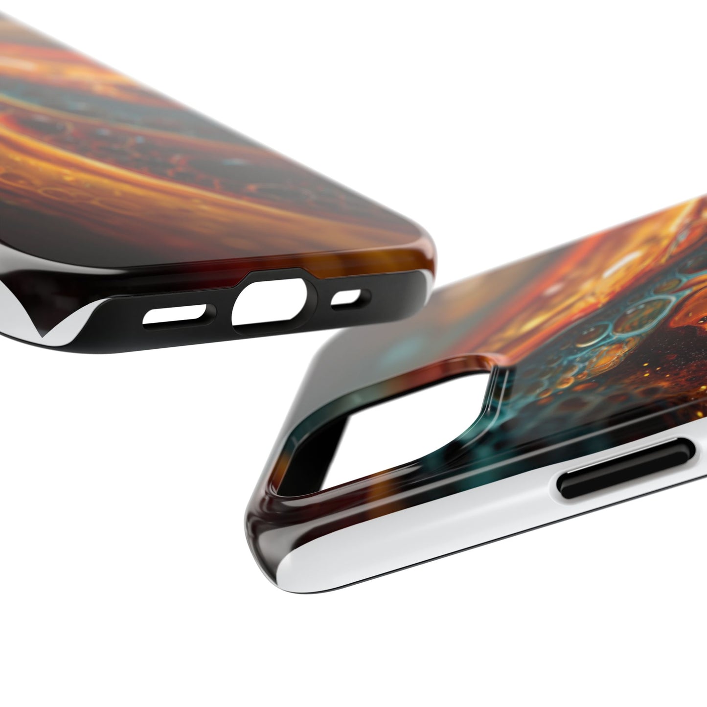 Vibrant Abstract Tough Phone Cases – Durable & Stylish Protection