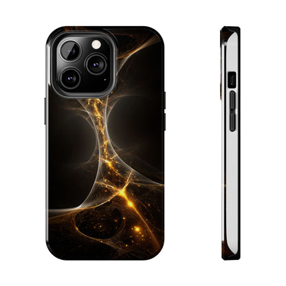 Cosmic Glow Tough Phone Case - Durable Protection with Stellar Design