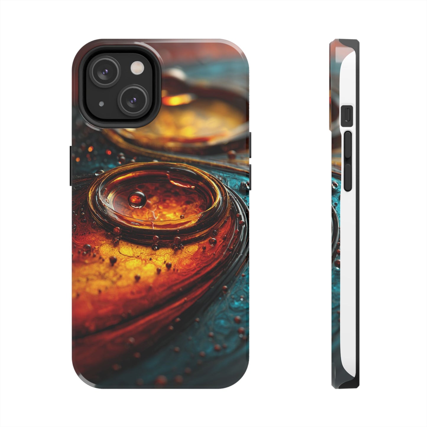 Artistic Tough Phone Case – Abstract Colorful Design for Unique Protection