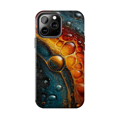Abstract Art Tough Phone Case - Colorful Design for Stylish Protection