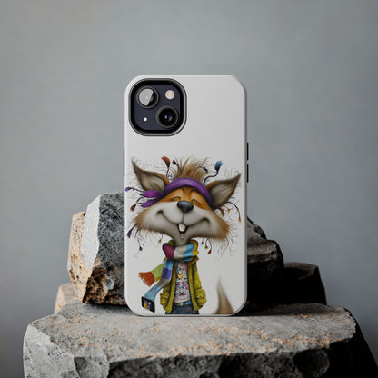 Cute Fox Art Phone Case – Tough, Quirky Design, Perfect Wildlife Gift for Animal Lovers in Canada & USA (2025)