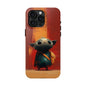 Adventurous Character Tough Phone Case - Durable Protection for Creative Souls