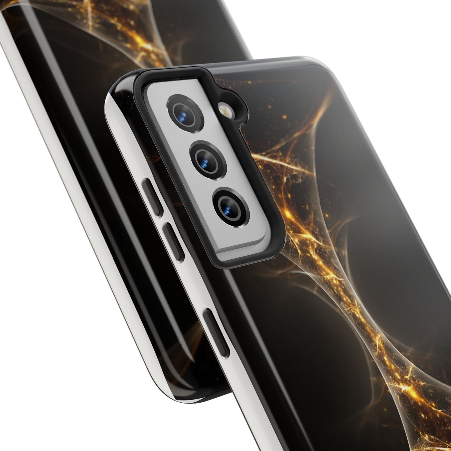 Cosmic Glow Tough Phone Case - Durable Protection with Stellar Design
