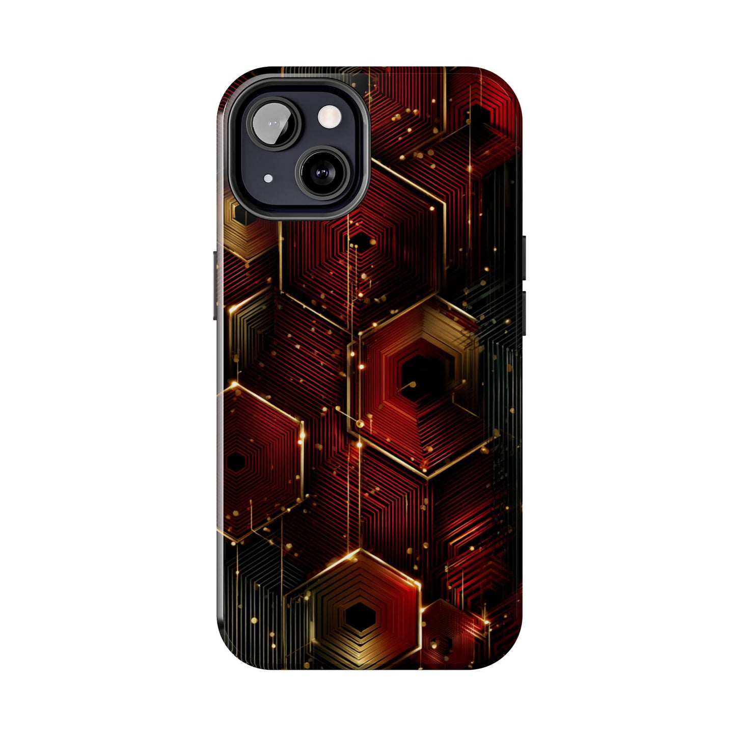 Modern Geometric Art Tough Phone Case by Skipper – Premium Stylish Tech Accessory