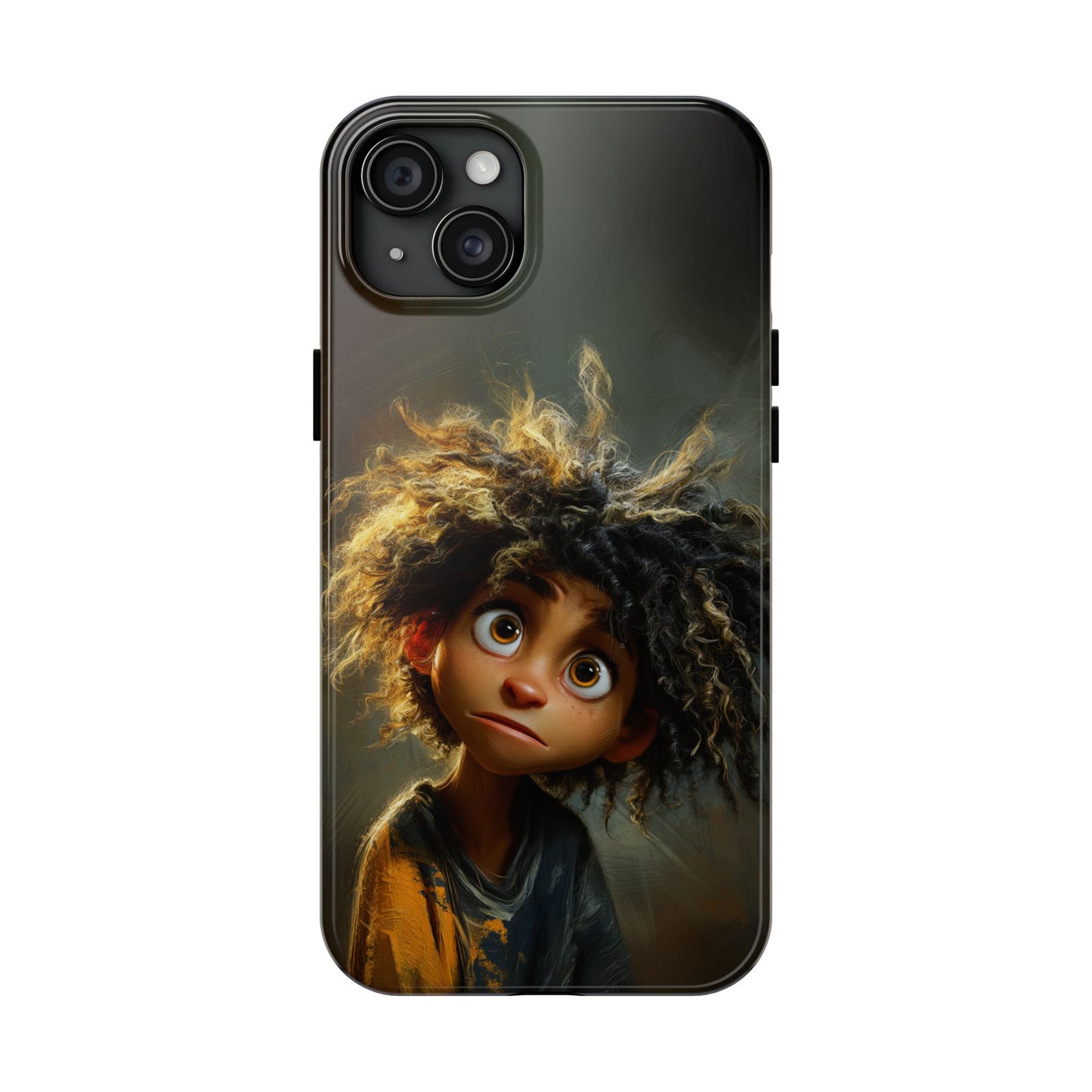 Whimsical Character Tough Phone Case for Kids