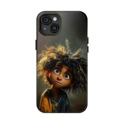 Whimsical Character Tough Phone Case for Kids