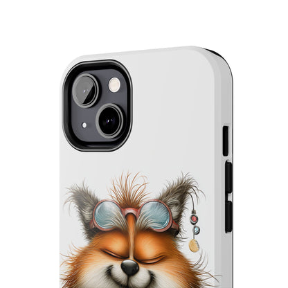 Cute Fox Phone Case – Whimsical Animal Art, Tough Protection, Perfect Gift for Animal Lovers