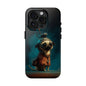 Cute Pug Adventure Tough Phone Case - Durable Protection for Pet Lovers